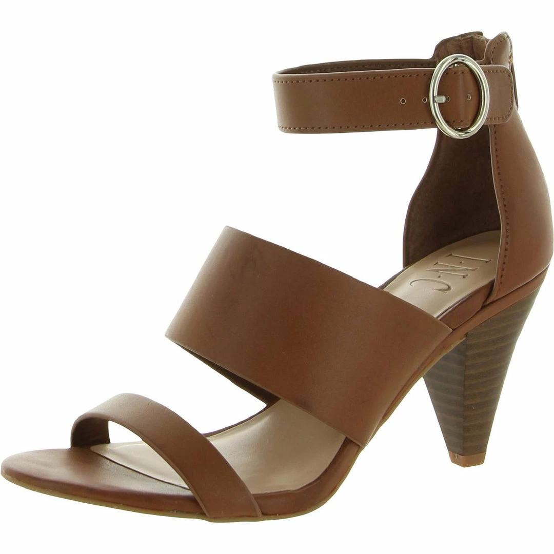 Outlet ๐ฅ INC Gavi ๐ฉ Womens Faux Leather Ankle Strap ๐ Dress ๐ฉด Sandals โจ 5 Outlet ๐ฅ INC Gavi ๐ฉ Womens Faux Leather Ankle Strap ๐ Dress ๐ฉด Sandals โจ - Image 5