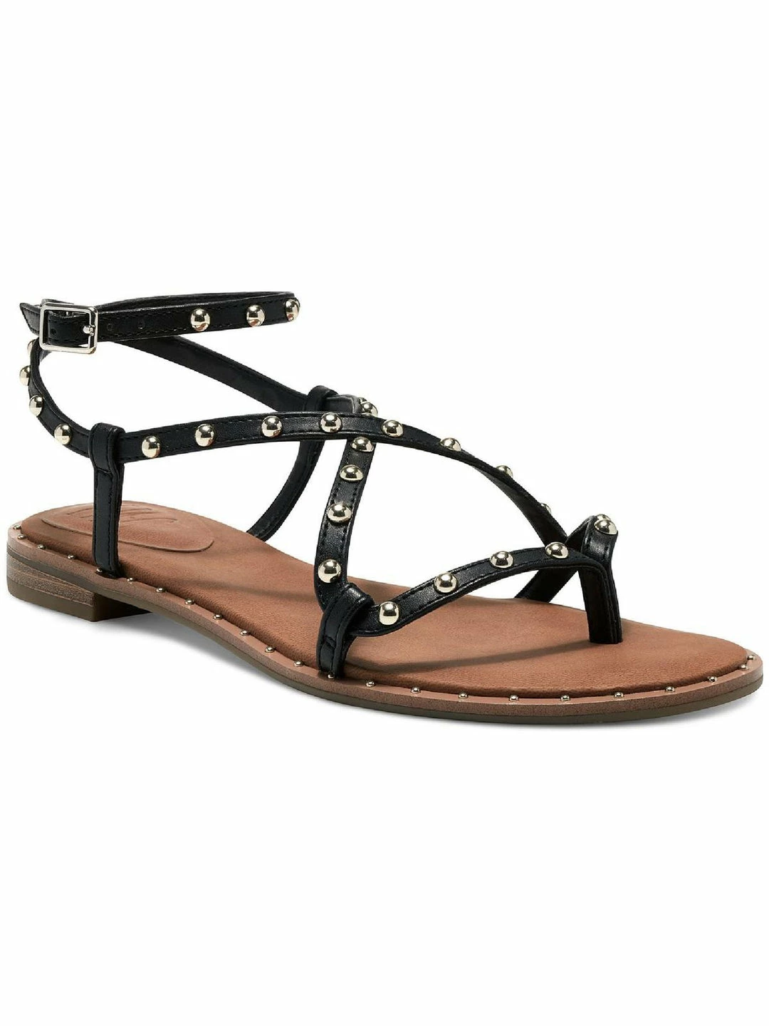 Best deal 👍 INC Darian 👩 Womens Faux Leather Ankle Strap Flats 😀 5 Best deal 👍 INC Darian 👩 Womens Faux Leather Ankle Strap Flats 😀 - Image 5