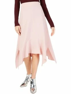 Flash Sale 🎁 INC 👩 Womens Mid-Rise Asymmetric Midi 👗 Skirt 🔥