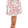 Best Sale 😀 INC Plus 👩 Womens Floral Print 👗 Dressy A-Line 👗 Skirt 👍
