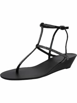 Best reviews of 🎉 INC Madge 👩 Womens T Strap Ankle Wedge 🩴 Sandals 🌟