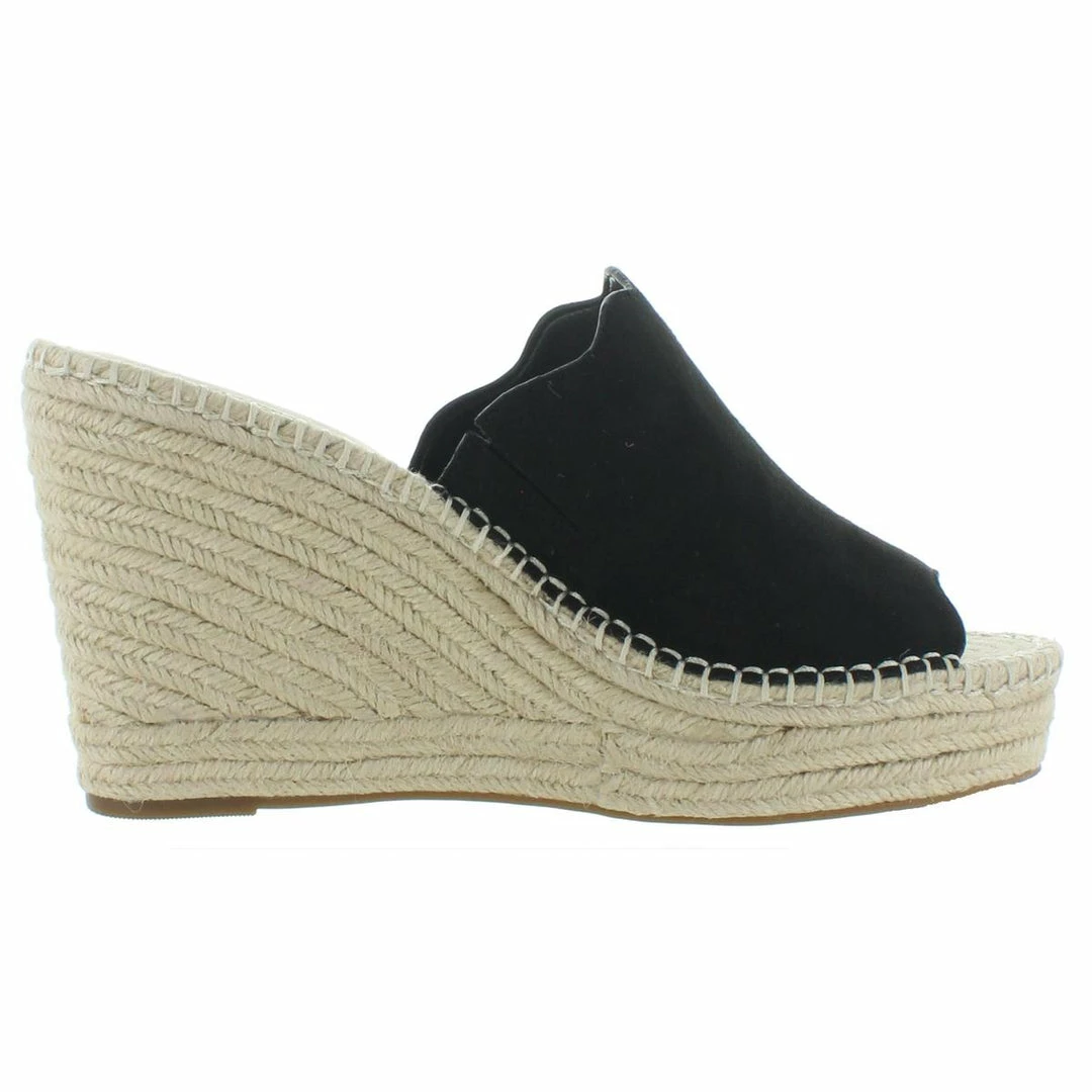 Promo 😍 INC Camile 👩 Womens Faux Suede Slip On Wedge 🩴 Sandals 🎉 2 Promo 😍 INC Camile 👩 Womens Faux Suede Slip On Wedge 🩴 Sandals 🎉 - Image 2