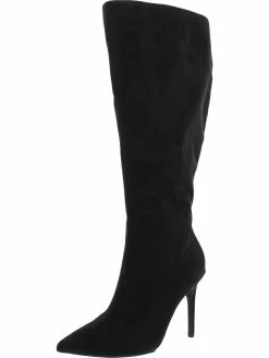 Cheapest 🎉 INC Rajel 👩 Womens Faux Suede Wide Calf Knee-High 🥾 Boots 💯