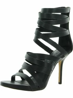 Budget 👍 INC Lennox Low 👩 Womens Faux Leather Strappy 👗 Dress 🩴 Sandals ✔️