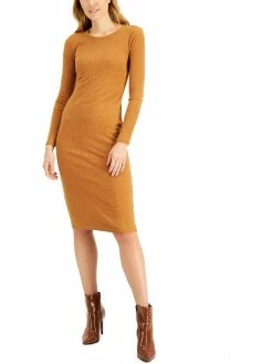 Hot Sale 😍 INC 👩 Womens Fitted Midi Bodycon 👗 Dress 🛒