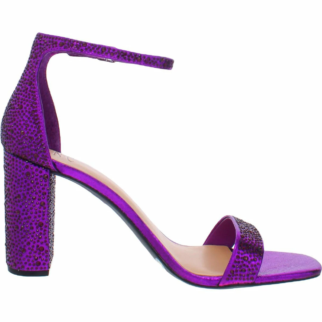 Hot Sale 🔔 INC Lexini 2 👩 Womens Rhinestone Ankle Strap Heel 🩴 Sandals ❤️ 2 Hot Sale 🔔 INC Lexini 2 👩 Womens Rhinestone Ankle Strap Heel 🩴 Sandals ❤️ - Image 2