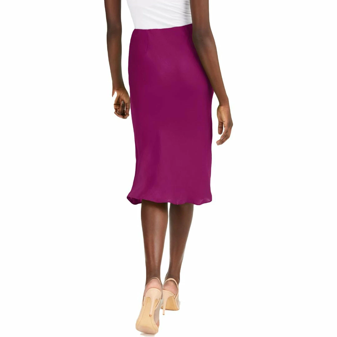 Cheap 🛒 INC Plus 👩 Womens Solid Biased Cut 👗 Skirt 🥰 2 Cheap 🛒 INC Plus 👩 Womens Solid Biased Cut 👗 Skirt 🥰 - Image 2