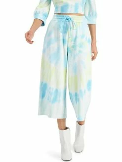 Outlet ⭐ INC 👩 Womens Tie-Dye Crop Sweatpants 🤩