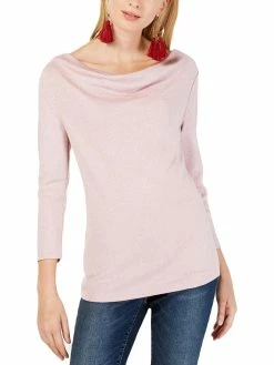 Outlet 👍 INC 👩 Womens Glitter Cowl Neck Top 🌟