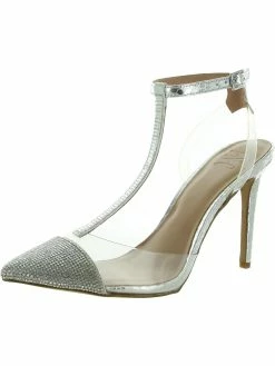 New 💯 INC Kaylona 👩 Womens See Through Pointed Toe Slingback 👠 Heels 😀