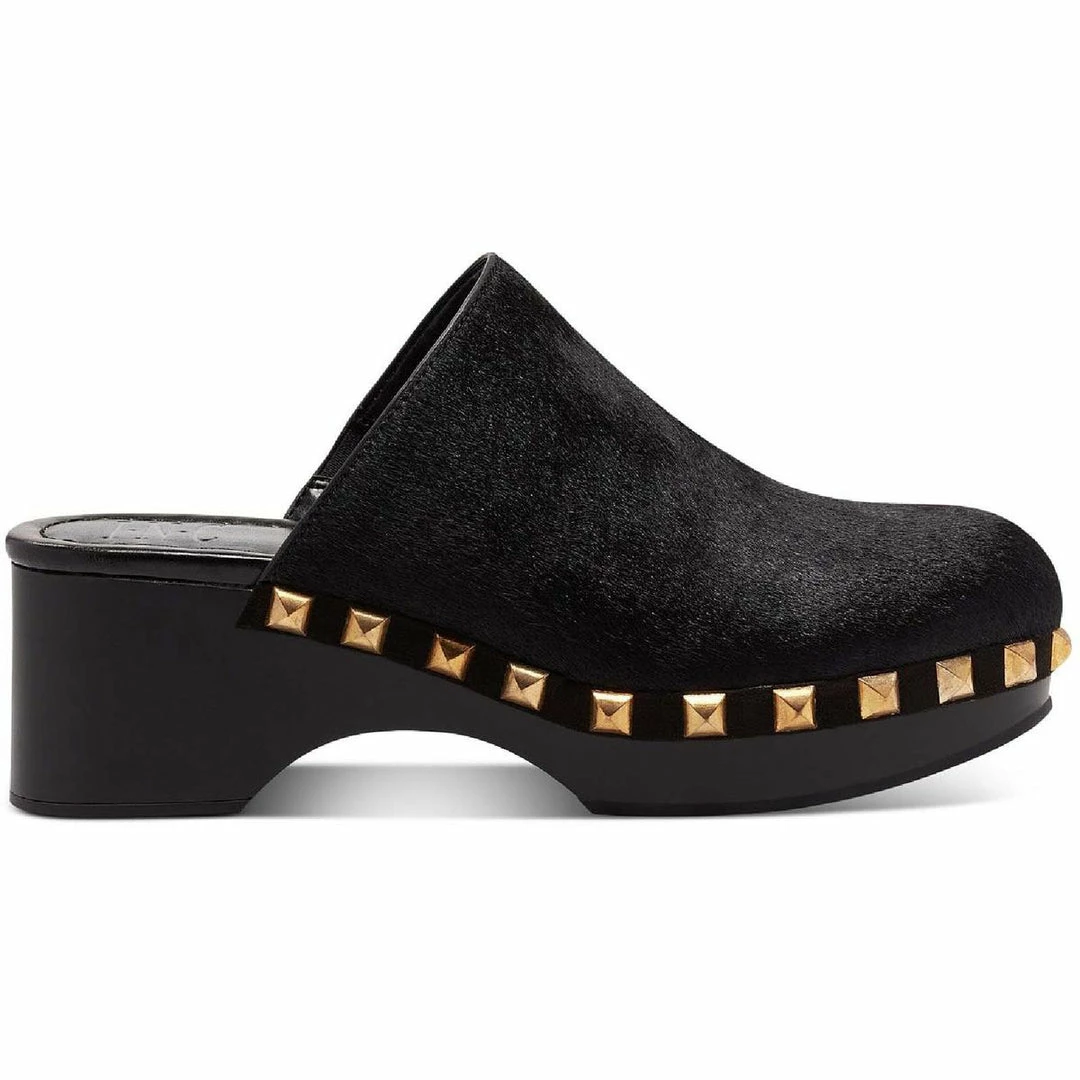 Best deal ✔️ INC Cianna 👩 Womens Calf Hair Closed Toe Mule 🩴 Sandals ❤️ 2 Best deal ✔️ INC Cianna 👩 Womens Calf Hair Closed Toe Mule 🩴 Sandals ❤️ - Image 2