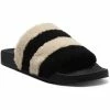 Deals 🎁 INC Peymin 60 👩 Womens Faux Fur Slip On Pool Slides 🌟
