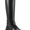Promo 🔥 INC Mireya L 👩 Womens Leather Tall Knee-High 🥾 Boots ✔️