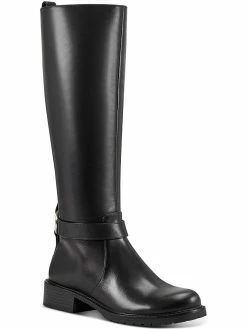 Promo 🔥 INC Mireya L 👩 Womens Leather Tall Knee-High 🥾 Boots ✔️