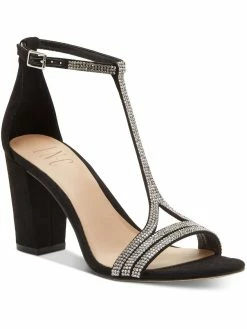 Best deal 👍 INC Keyla 👩 Womens Faux Suede Rhinestone Evening 👠 Heels 🌟
