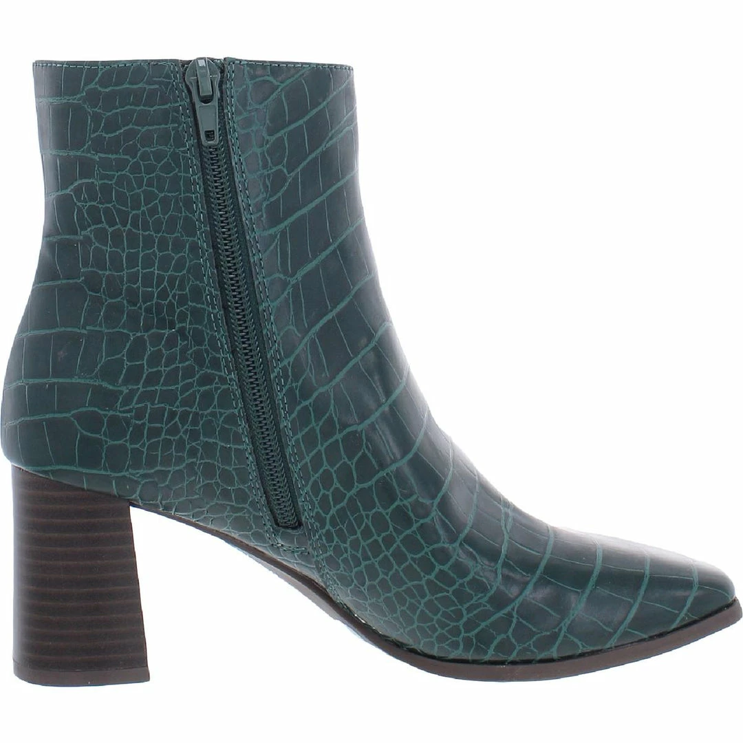 Outlet 🥰 INC Dasha 3 P 👩 Womens Faux Leather Square Toe Ankle 🥾 Boots ⭐ 3 Outlet 🥰 INC Dasha 3 P 👩 Womens Faux Leather Square Toe Ankle 🥾 Boots ⭐ - Image 3