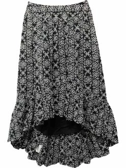 Discount ⭐ INC 👩 Womens Cotton Eyelet Midi 👗 Skirt 👍