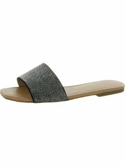 Best reviews of ⭐ INC Nataliah 👩 Womens Embellished Square Toe Slide 🩴 Sandals ✔️