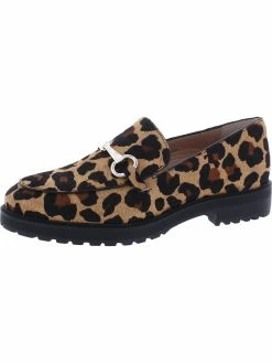 New 🌟 INC 👩 Womens Faux Leather Calf Hair Fashion Loafers 😍