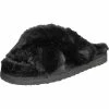 Wholesale 🔔 INC Yayla 👩 Womens Faux Fur Slip On Slide Slippers 🌟
