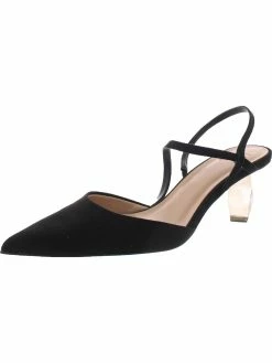Deals 😍 INC Galiana 👩 Womens Faux Suede Ankle Strap Kitten 👠 Heels 🎉
