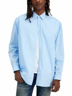 Deals ๐ INC Mens Collared Pinstripe Button-Down ๐ Shirt ๐งจ