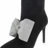 Discount 🤩 INC Girlie Show 👩 Womens 👗 Dressy Pointed Toe Booties 🤩