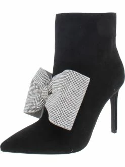 Discount 🤩 INC Girlie Show 👩 Womens 👗 Dressy Pointed Toe Booties 🤩