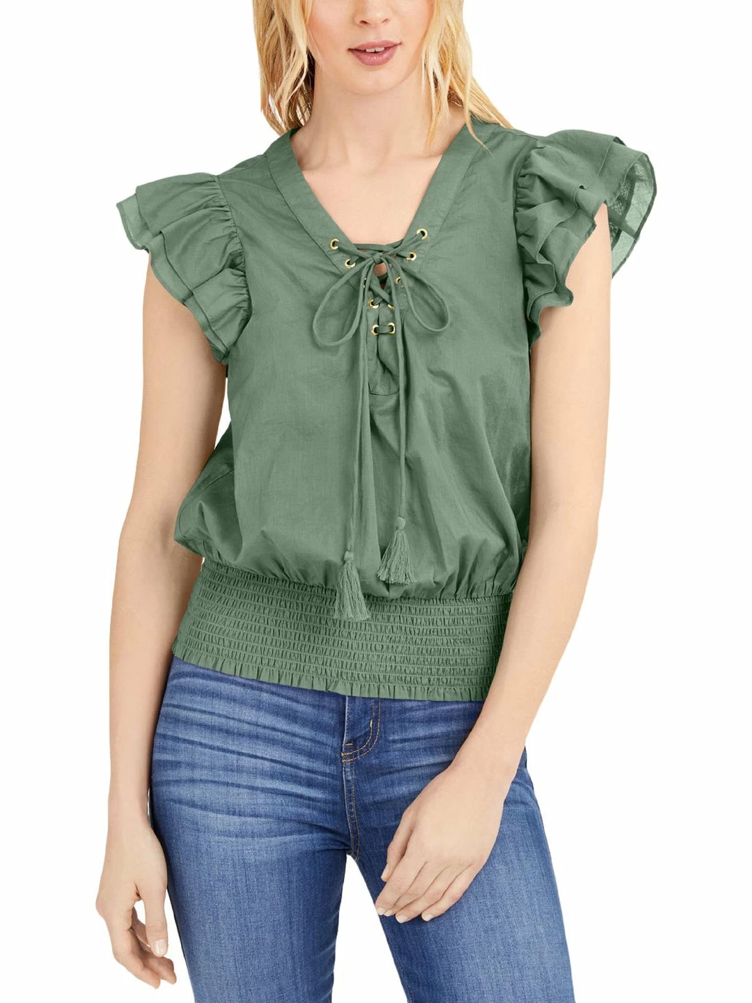 Budget ✔️ INC 👩 Womens Boho Cotton Top 🤩 1 Budget ✔️ INC 👩 Womens Boho Cotton Top 🤩