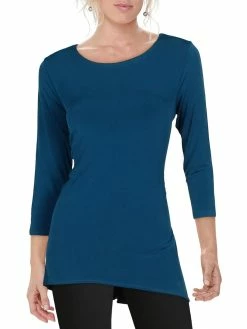 Coupon 🎉 INC 👩 Womens Jewel Neck Hi-Low Tunic Top 😍