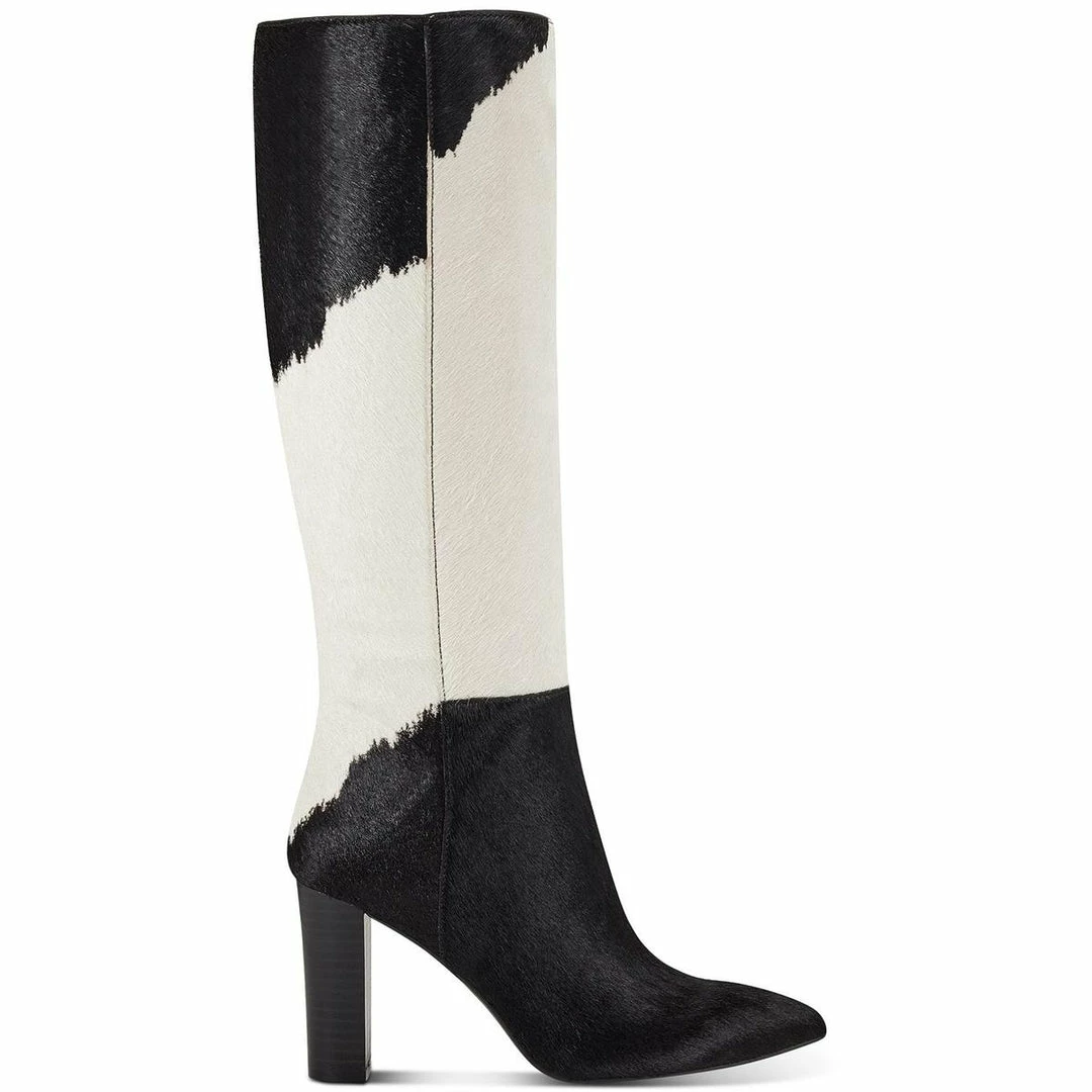 Best deal ๐คฉ INC Palmina ๐ฉ Womens Calf Hair Zipper Knee-High ๐ฅพ Boots ๐ฏ 2 Best deal ๐คฉ INC Palmina ๐ฉ Womens Calf Hair Zipper Knee-High ๐ฅพ Boots ๐ฏ - Image 2