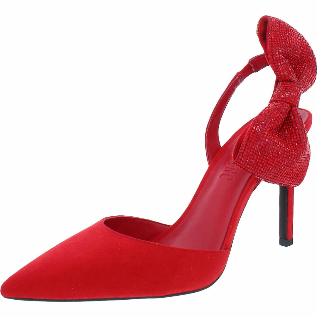 Discount ๐คฉ INC Forever Your Girl ๐ฉ Womens Suede Bow Pumps โจ 4 Discount ๐คฉ INC Forever Your Girl ๐ฉ Womens Suede Bow Pumps โจ - Image 4