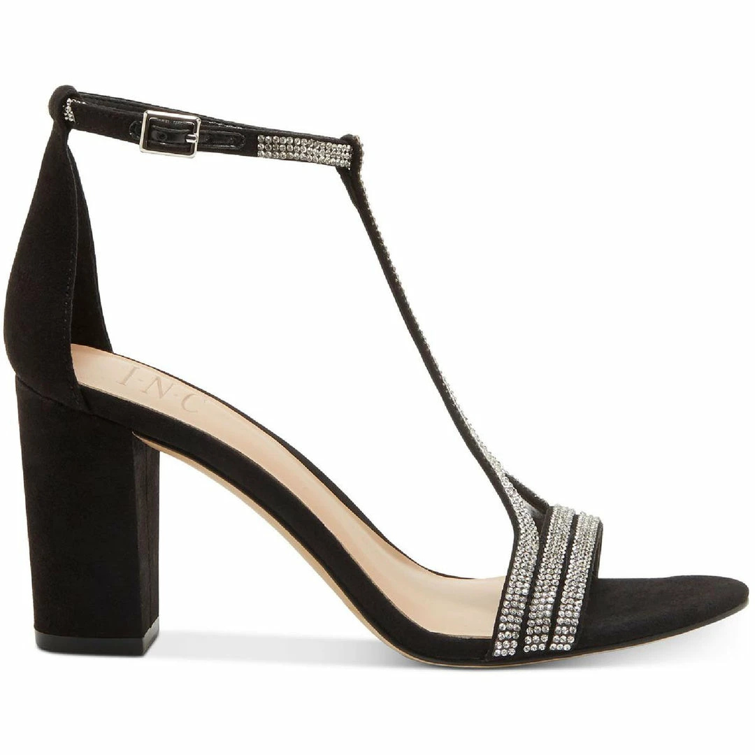 Best deal 👍 INC Keyla 👩 Womens Faux Suede Rhinestone Evening 👠 Heels 🌟 2 Best deal 👍 INC Keyla 👩 Womens Faux Suede Rhinestone Evening 👠 Heels 🌟 - Image 2