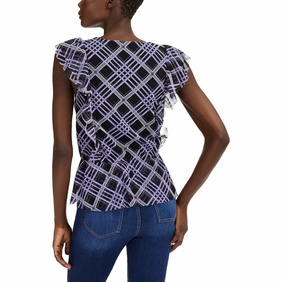 Deals ๐ INC ๐ฉ Womens Tie Hem Ruffled Blouse โญ 2 Deals ๐ INC ๐ฉ Womens Tie Hem Ruffled Blouse โญ - Image 2