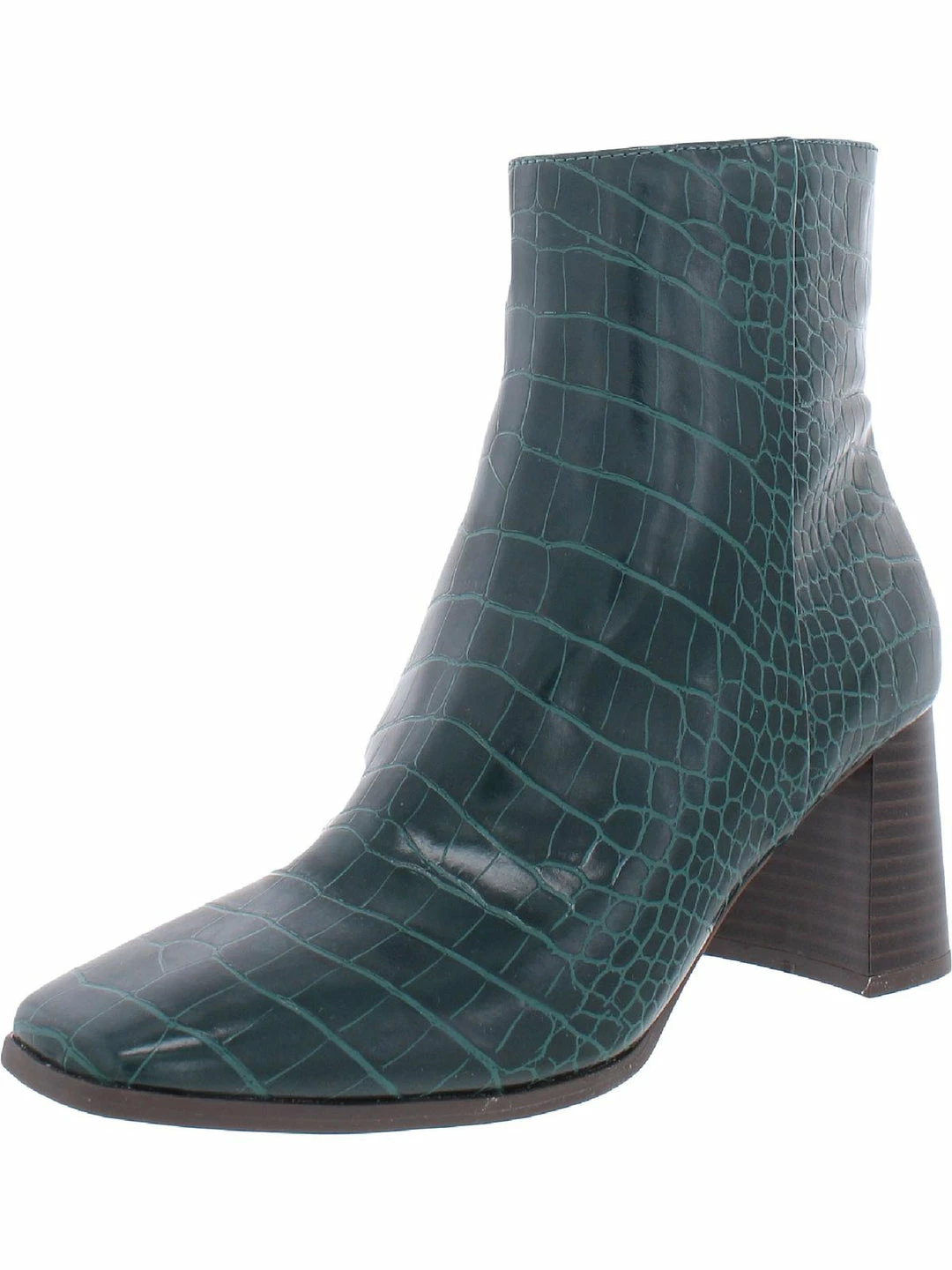 Outlet 🥰 INC Dasha 3 P 👩 Womens Faux Leather Square Toe Ankle 🥾 Boots ⭐ 1 Outlet 🥰 INC Dasha 3 P 👩 Womens Faux Leather Square Toe Ankle 🥾 Boots ⭐