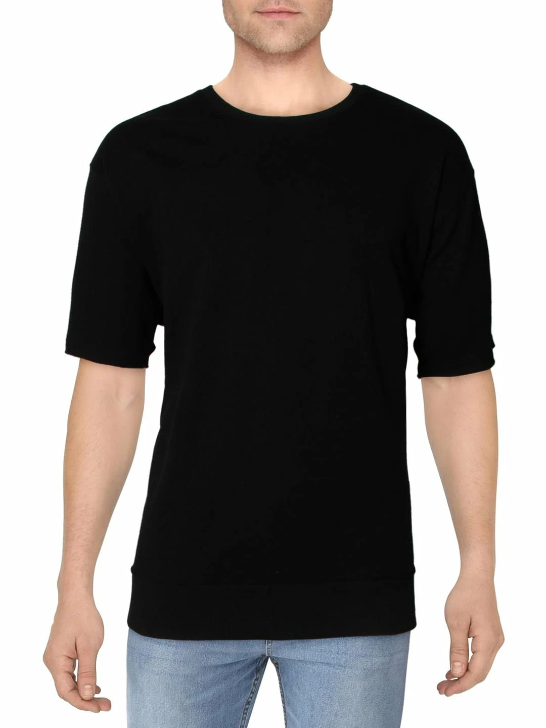 Hot Sale 🛒 INC Mens Comfy Short Sleeve Sweatshirt 🤩 1 Hot Sale 🛒 INC Mens Comfy Short Sleeve Sweatshirt 🤩