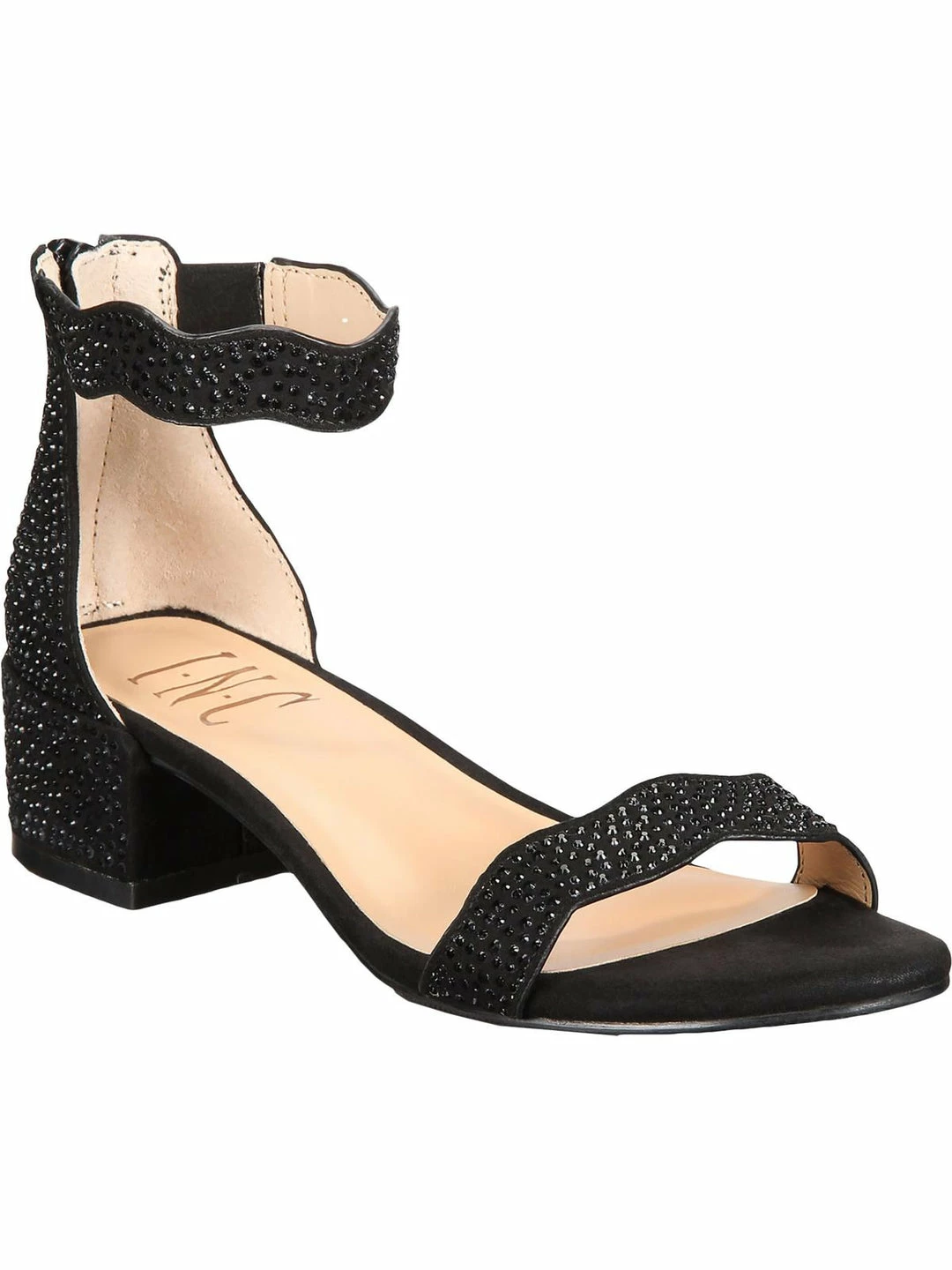 Outlet ๐ INC Hadwin ๐ฉ Womens Jeweled Ankle Strap Heel ๐ฉด Sandals โ๏ธ 1 Outlet ๐ INC Hadwin ๐ฉ Womens Jeweled Ankle Strap Heel ๐ฉด Sandals โ๏ธ