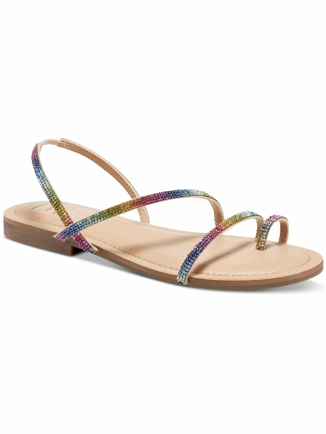 Outlet ๐ INC Rickee ๐ฉ Womens Toe Loop Rhinestone Flat ๐ฉด Sandals ๐ 4 Outlet ๐ INC Rickee ๐ฉ Womens Toe Loop Rhinestone Flat ๐ฉด Sandals ๐ - Image 4