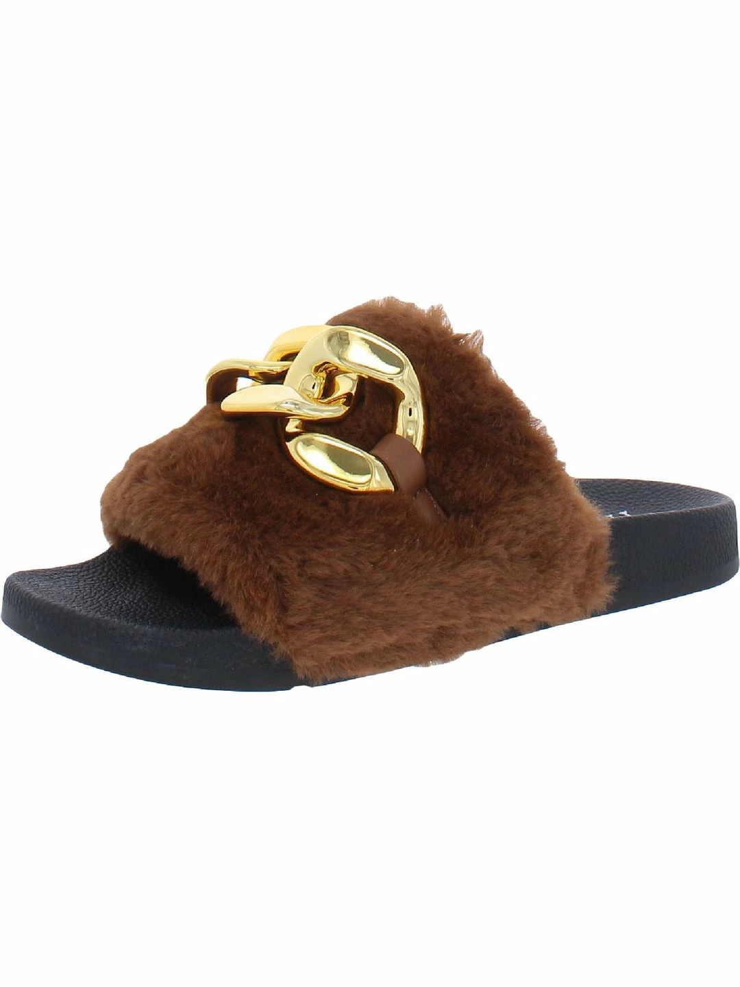 Cheapest ⭐ INC Percita 👩 Womens Faux Fur Flats Slide Slippers 😀 4 Cheapest ⭐ INC Percita 👩 Womens Faux Fur Flats Slide Slippers 😀 - Image 4