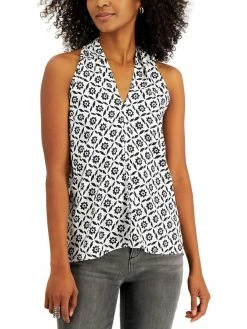 Best Pirce 💯 INC 👩 Womens Tank Open Back Halter Top 🔥