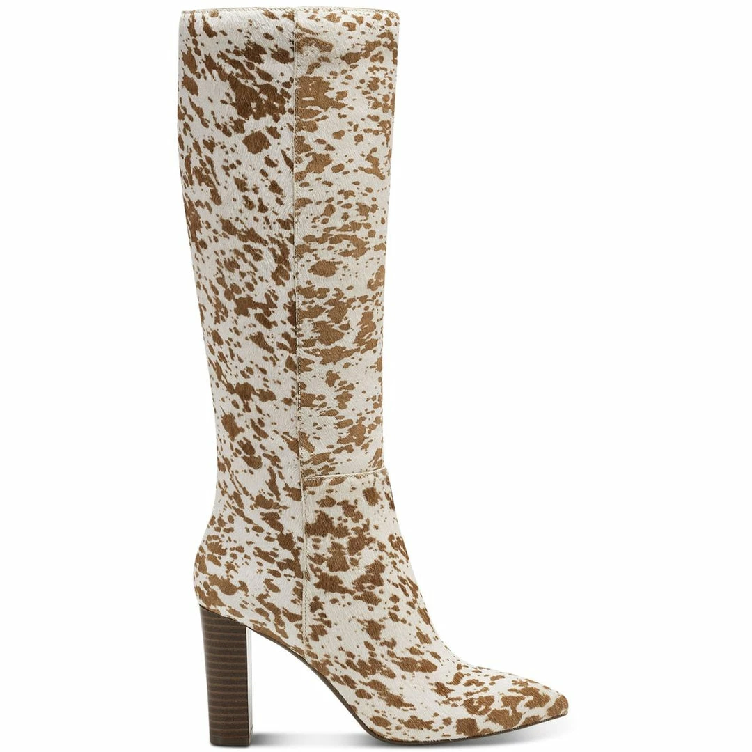 Buy ⌛ INC Palmina 👩 Womens Calf Hair Zipper Knee-High 🥾 Boots 😍 2 Buy ⌛ INC Palmina 👩 Womens Calf Hair Zipper Knee-High 🥾 Boots 😍 - Image 2