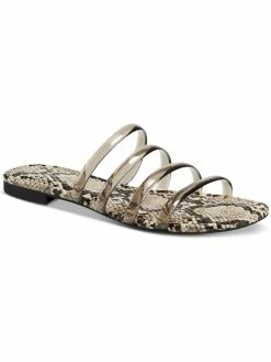 Best Sale 😀 INC Andee 👩 Womens Strappy Heeled Flat 🩴 Sandals 😉