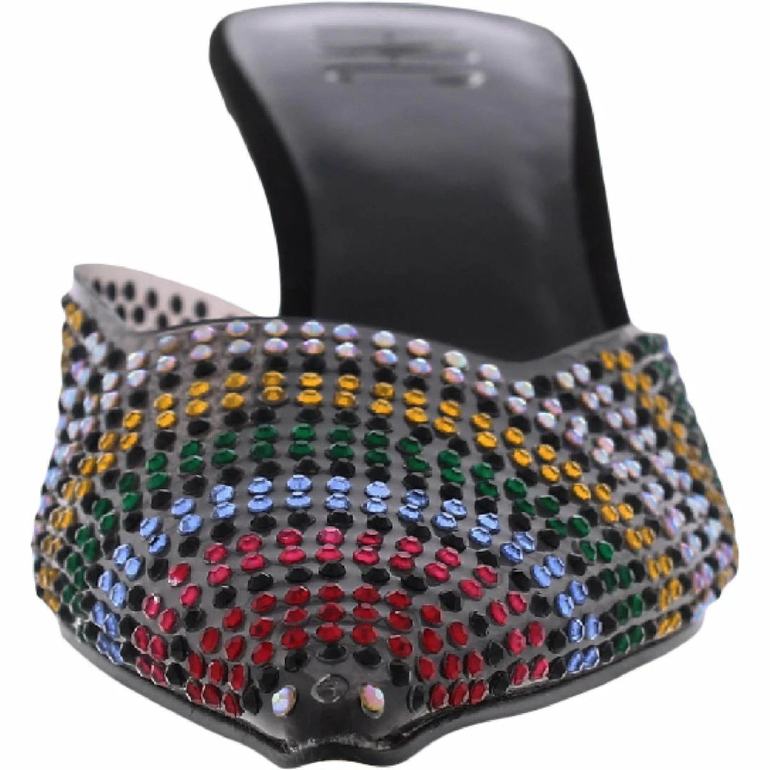 Outlet ⌛ INC Giralda 👩 Womens Rhinestone Pointed Toe Mules 🤩 3 Outlet ⌛ INC Giralda 👩 Womens Rhinestone Pointed Toe Mules 🤩 - Image 3