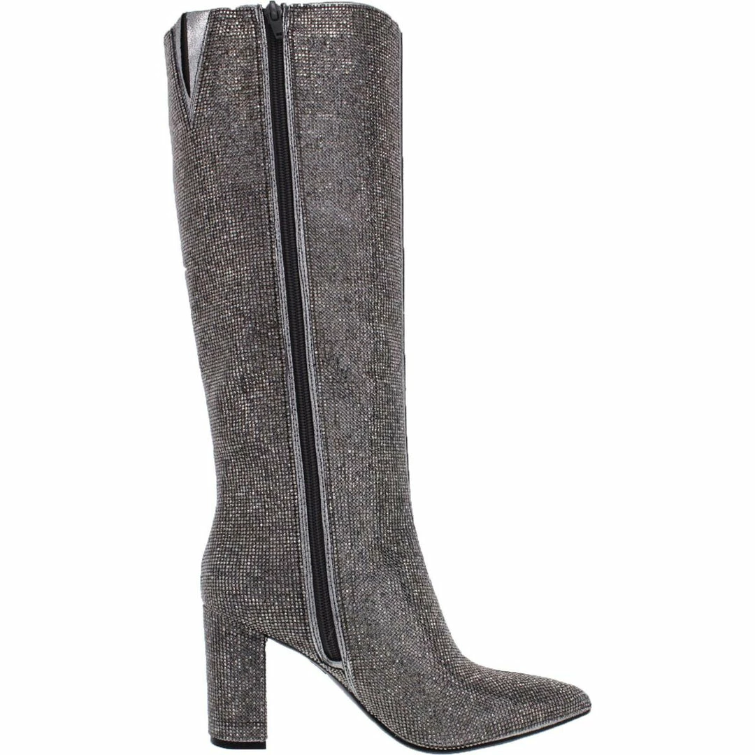 Promo ๐งจ INC Paiton2 ๐ฉ Womens Crystal Block Heel Knee-High ๐ฅพ Boots ๐ 2 Promo ๐งจ INC Paiton2 ๐ฉ Womens Crystal Block Heel Knee-High ๐ฅพ Boots ๐ - Image 2