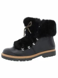 Flash Sale ⌛ INC Pravale 👩 Womens Faux Fur Lace-Up Winter 🥾 Boots ✨