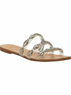 Buy 😀 INC Vomap 👩 Womens Slip On Embellished Flat 🩴 Sandals 🥰